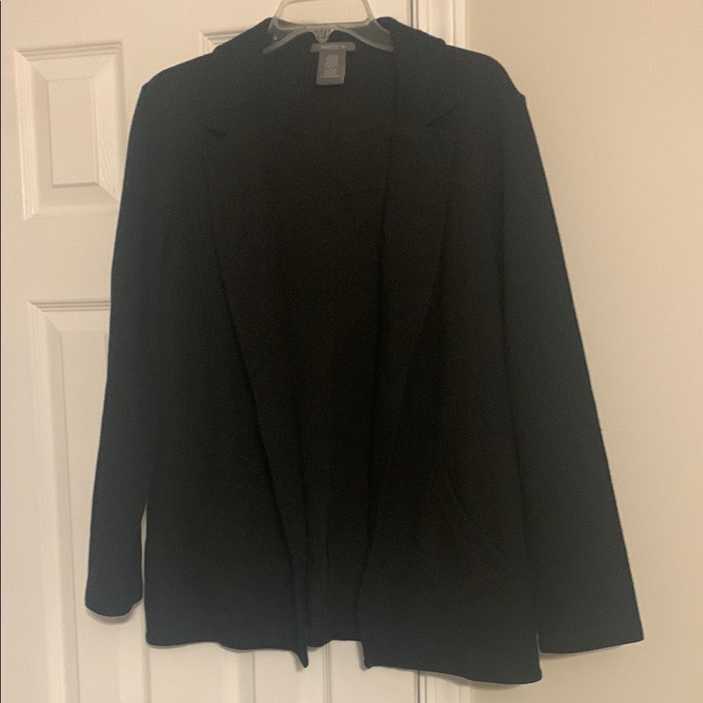 Matty M Black Blazer Elegant Suit Jacket